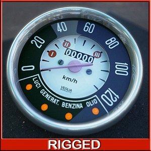 Fiat 500 speedometer